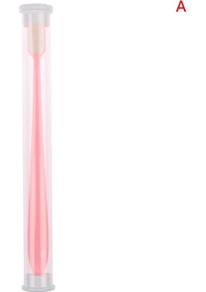 1 Adet Ultra-Fijne Tandenborstels Dalga Nano Miljoen Haren Mikro Zachte Tandenborstel Met Houder Draagbare Ağız Bakımı Eko Ürün Kiti (Yurt Dışından)