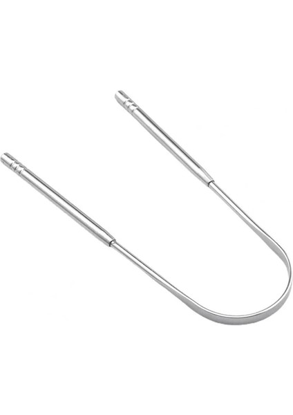 Güvenli Dil Kazıyıcı Kullanımı Kolay Ağız Yenileme Paslanmaz Çelik Paslanmaz Çelik Taze Nefes Ağız Temizleyici Fırça (Yurt Dışından)