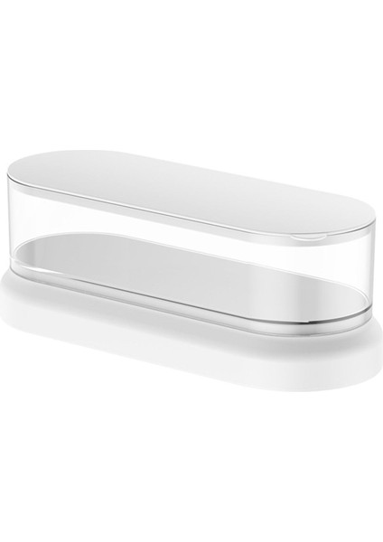 Ultrasonik Temizleme Makinesi, Kristal Şeffaf Tank, Yüzük, Aşınma, Gözlük, Kozmetik Fırça, Saat Için Gümüş Temizleyici (Yurt Dışından)