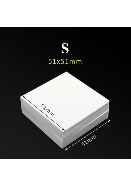 50 Sayfalık Diş Tek Kullanımlık Çimento Tozu Karıştırma Kağıdı 3 Boyutlu Kalınlaşma Beyaz Tahta Pedleri Diş Laboratuvarı Çift Taraflı Karıştırma Kağıdı (Yurt Dışından)