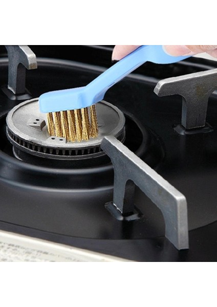 Japon Mutfak Fırçası Soba Temizleme Fırçası Güçlü Dekontaminasyon Gaz Sobası Fırça Boşluk Fırçası Tel Fırça Temizleme Aygıtı (Yurt Dışından)