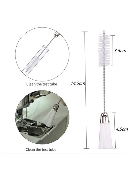 Adet Dikiş Makinesi Servis Seti-2 Adet Çift Uçlu Temizleme Fırçaları, 2 Farklı Boyutta Tornavida ve Cımbız Dikiş Alet Takımı (Yurt Dışından) fiyatları