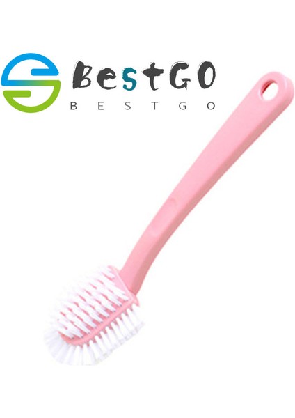 [bestgo]yeni Çift Uzun Saplı Ayakkabı Temizleme Fırçası Ayakkabı Temizleyici Yıkama Tuvalet Lavabo Bulaşıkları Ayakkabı Temiz Yıkama Fırçası Ev Temizlik Araçları (Yurt Dışından)