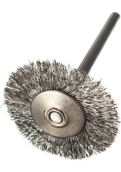 Fs-10 Adet Paslanmaz Çelik Tel Fırçalar Disk Fırça Yuvarlak Fırça 25MM Çap Dremel Için (Yurt Dışından)