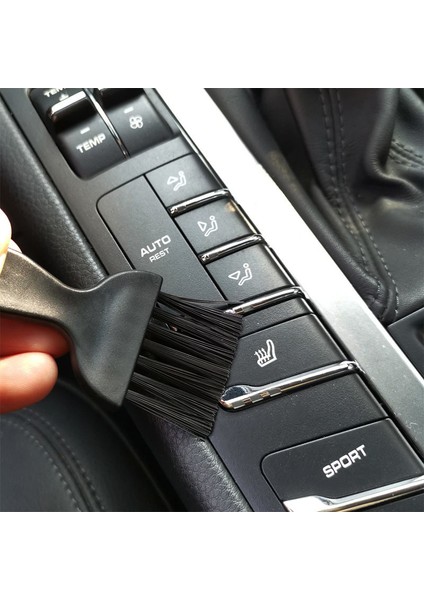 Sıcak Satış 6 In 1 Plastik Taşınabilir Küçük Boy Naylon Taşınabilir Saplı Anti Statik Fırçalar Temizleme Klavye Fırça Seti, Siyah (Yurt Dışından) modelleri