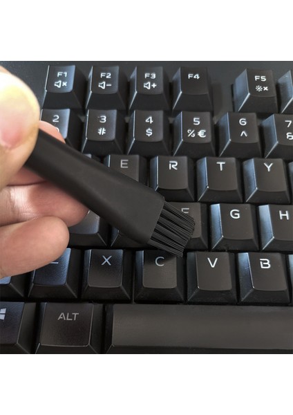 Sıcak Satış 6 In 1 Plastik Taşınabilir Küçük Boy Naylon Taşınabilir Saplı Anti Statik Fırçalar Temizleme Klavye Fırça Seti, Siyah (Yurt Dışından) fırsatları