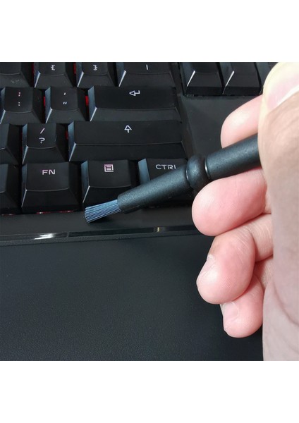 Sıcak Satış 6 In 1 Plastik Taşınabilir Küçük Boy Naylon Taşınabilir Saplı Anti Statik Fırçalar Temizleme Klavye Fırça Seti, Siyah (Yurt Dışından) indirimleri