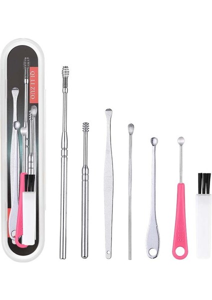 [sıcak] 5-6/7 Parça Kulak Kiri Temizleme Araçları Kulak Temizleyici Seti Paslanmaz Çelik Kulak Temizleme Çubuğu Küret Kulak Temizleme Çubuğu Temizleyici Kulak Temizleme Kaşığı Bakımı (Yurt Dışından) modelleri