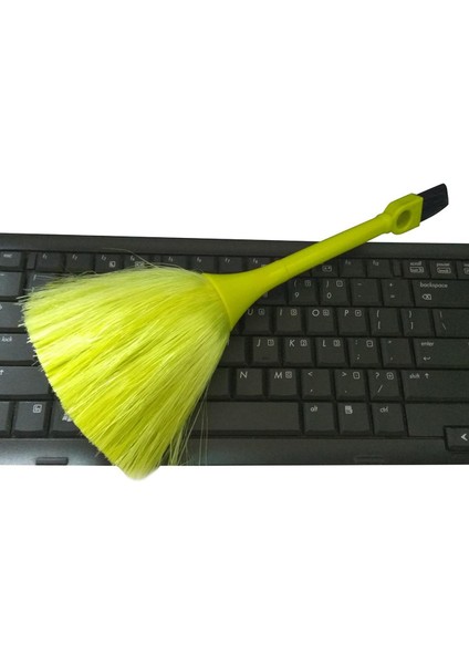 Gaz Sobası ve Cam Fırçası Saplı Fırça Mini Klavye Süpürgesi Çok Fonksiyonlu - Statik Araç Masaüstü Temizleme Bulaşık Otomatik (Yurt Dışından)