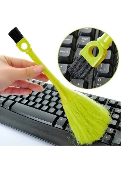 Gaz Sobası ve Cam Fırçası Saplı Fırça Mini Klavye Süpürgesi Çok Fonksiyonlu - Statik Araç Masaüstü Temizleme Bulaşık Otomatik (Yurt Dışından) modelleri