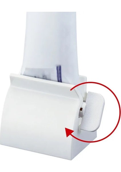 Çok Fonksiyonlu Tandpasta Sıkacağı Tüp Sıkacağı Draagbare Tandpasta Dispenseri Orale Temizleme Bakım Gezichtsreiniger Tandpasta Seti (Yurt Dışından)