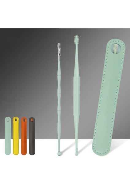 [sıcak] Silikon Kulak Temizleyici Çift Kafa Kulak Kiri Temizleme Aracı Yumuşak Spiral Kulak Bakımı Için Kulak Kiri Temizleme Kiti Kulak Temizleme Çubuğu Kaşık Güzellik Sağlık (Yurt Dışından)