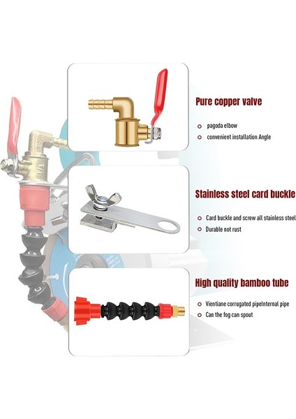 Toz Sökücü Su Püskürtme Sistemi Meme Kesme Makinesi Aksesuarları Evrensel Meme Planya Makinesi Su Püskürtme (Yurt Dışından) modelleri