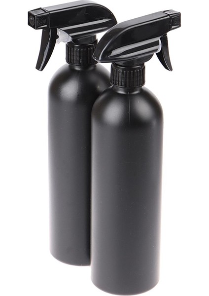 2x 500 ml Plastik Siyah Tetik Şişe Araba Temizleme Spreyi Çok Fonksiyonlu Şişe Sevıch (Yurt Dışından)