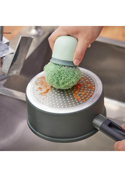 Ev Temizleme Topu Fırça Tavalar Bulaşık Tava Için Dayanıklı Bulaşık Fırçalama Fırçası (Yurt Dışından) fiyatları