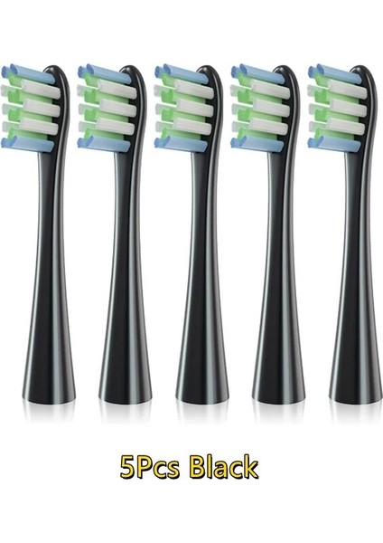 Oclean Sonic Elektrikli Diş Fırçası Için Diş Fırçası Kafası Değiştirme x /x Pro/bir/se +/hava/z1/f1 Serisi Mühürlü Ambalaj 5 Adet (Yurt Dışından)
