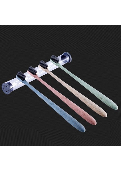 Buğday Siyah Bambu Diş Fırçası 1/2/3/4 Adet Taşınabilir Yumuşak Kömür Diş Fırçası Dil Temizleyici Çocuklar ve Yetişkinler Için Ağız Hijyeni (Yurt Dışından) fiyatları