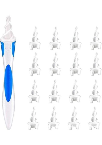 [sıcak] Kulak Bakım Araçları Tuvalet Aracı 16 Ipuçları Kulak Temizleyici Kulak Tıkacı Tuvalet Kulak Kirini Temizleme Yumuşak Spiral Temizleme Kulak Tıkacı Temizleme Kiti (Yurt Dışından)