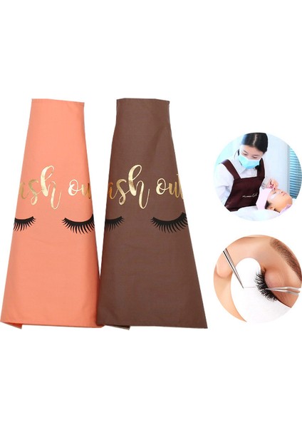 Sevimli Sıcak Damgalama Kirpik Desen Mutfak Önlüğü Mutfak Bayan Erkek Pişirme Pişirme Önlüğü Kahverengi (Yurt Dışından) modelleri