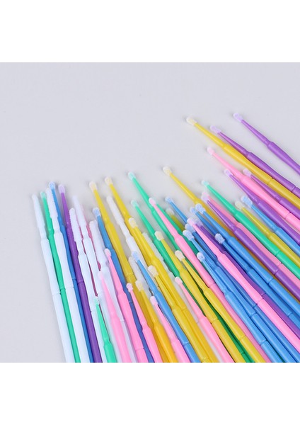 50 Adet Tek Kullanımlık Kirpik Uzatma Bireysel Kirpik Çıkarma Aplikatör Fırçaları (Yurt Dışından) fiyatları