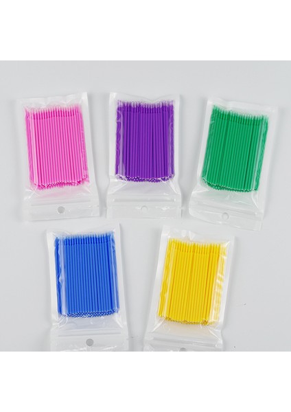 50 Adet Tek Kullanımlık Kirpik Uzatma Bireysel Kirpik Çıkarma Aplikatör Fırçaları (Yurt Dışından) fırsatları