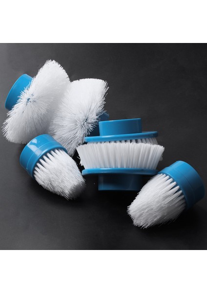 Scrubber Temizleme Fırçası Banyo Yer Fayansları Ev Temizleme Aracı Mutfak Banyo 6 Adet (Yurt Dışından)