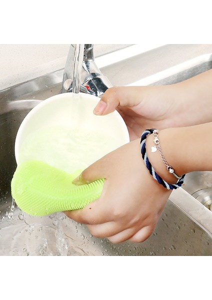 [sıcak] 6 Adet Silikon Temizleme Fırçaları Yumuşak Silikon Ovma Pedi Yıkama Süngeri Bulaşık Kase Pot Temizleyici Yıkama Aracı Mutfak Aksesuarları (Yurt Dışından) modelleri