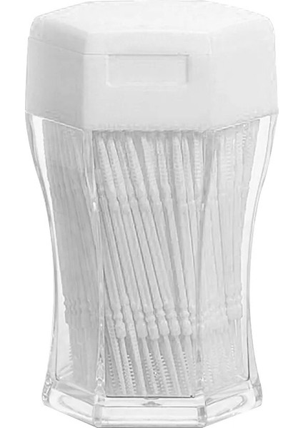 Interdental Fırça Kürdan Diş Ipi Ağız Bakımı Diş Fırçası Protezler Için Çift Kafa Diş Hekimliği Aracı Diş Temizleme 200 Adet (Yurt Dışından)