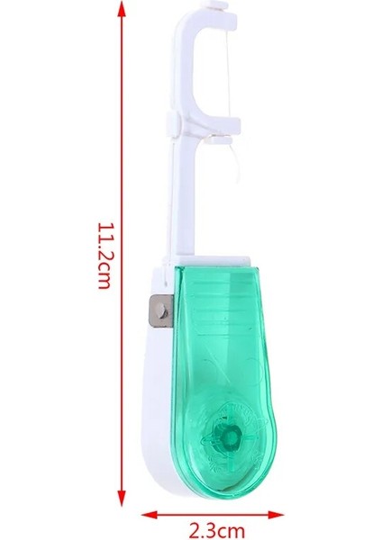 Taşınabilir Diş 30/50 Metre Diş Pensesinde Dahili Biriktirme Balmumu Yedek Tel Diş Ipi Kürdan Diş Arası Fırça Tel (Yurt Dışından)