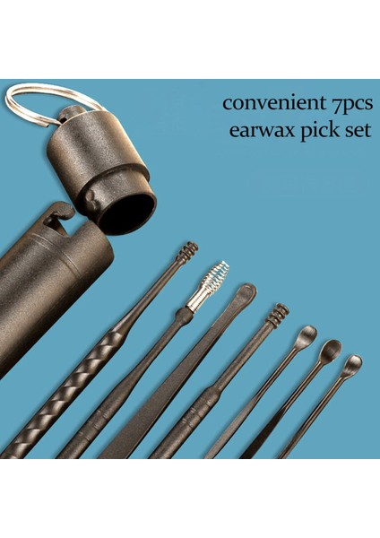 [sıcak] 6/7 Adet Kulak Temizleyici Abs Kulak Bakım Kaşık Aracı Yumuşak Spiral Kulaklar Için Kulak Kiri Seçici Temizleme Kulak Kiri Temizleme Aracı Kulak Tıkacı Sökücü (Yurt Dışından)