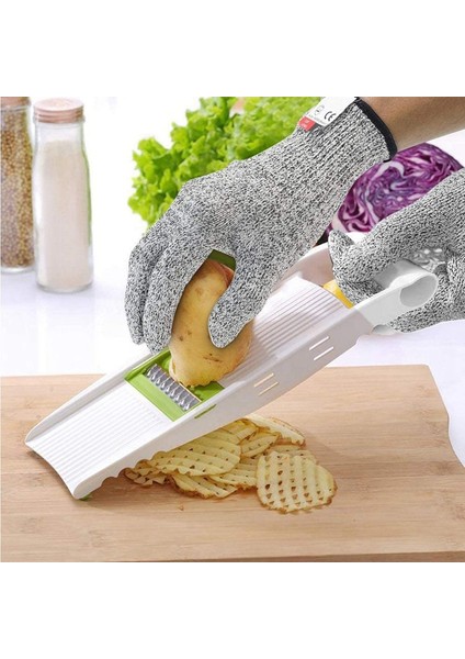 Çift Kesilmeye Dayanıklı Eldiven Gıda Sınıfı Seviye 5 El Koruması, Istiridye Sıkma Için Mutfak Kesim Eldivenleri (Orta) (Yurt Dışından) indirimleri