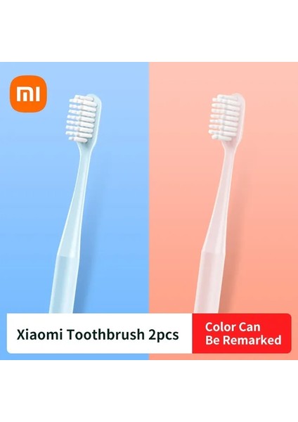 Xiaomi Diş Fırçası Taşınabilir Açık Seyahat Yetişkin Diş Fırçası Derin Temizlik Ağız Ultra Ince Yumuşak Saç Mijia Severler Diş Fırçaları (Yurt Dışından)