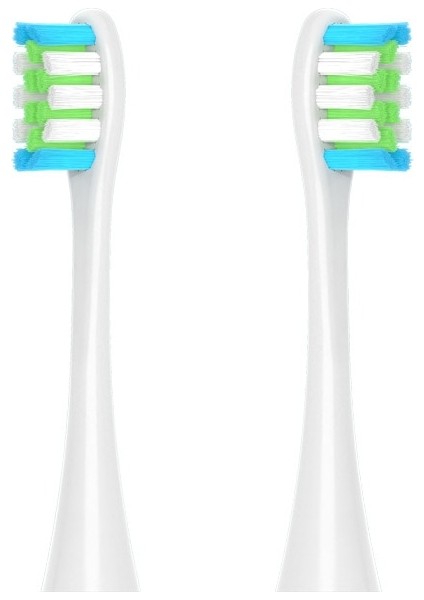 Oclean x Pro/ x / Zı/ F1/air 2/one/se Sonic Elektrikli Diş Fırçası Derin Temizlik 2 Adet Kafaları Için Yedekler Fırça Kafası Nozulları (Yurt Dışından)