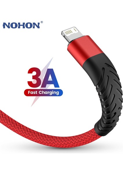 Hızlı Şarj USB Kablosu iPhone 13 12 11 Pro Xs Max 6 6s 7 8 Artı 5 Se2 iPad Kökenli 3 M Kurşun Cep Telefonu Kablosu Veri Şarj Cihazı Tel (Yurt Dışından)