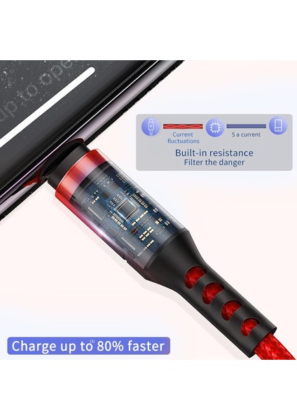In 1 Hızlı Şarj Tipi C Kablo USB Mikro Kablo Samsung Huawei Xiaomi Poco Cep Telefonu Aksesuarları Şarj Cihazı USB Kabloları (Yurt Dışından)