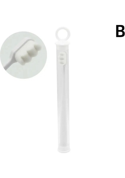 Diş Fırçaları Diş Ağız Bakımı Diş Temizleyici Fırçalar Taşınabilir Ultra Ince Yumuşak Kıllar Ağız Temiz Diş Fırçası Diş Bakımı Malzemeleri (Yurt Dışından)