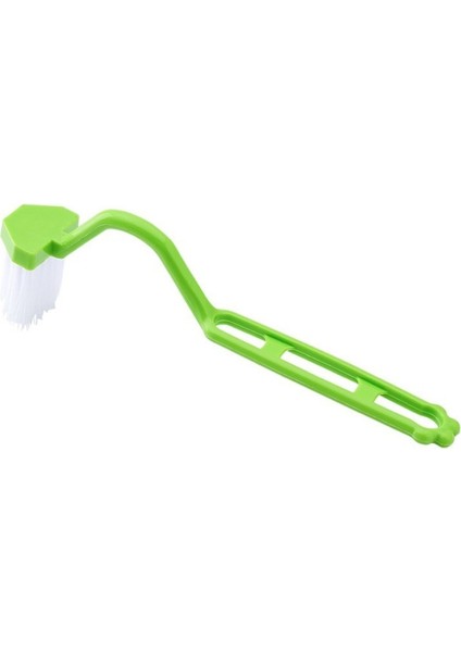 [sıcak] Tuvalet Temizleme Fırçası Banyo Temizleme Aksesuarları Taşınabilir Tuvalet Fırçası Köşe Fırçası 1 Adet Bükme Kolu Scrubber Kavisli (Yurt Dışından) fırsatları