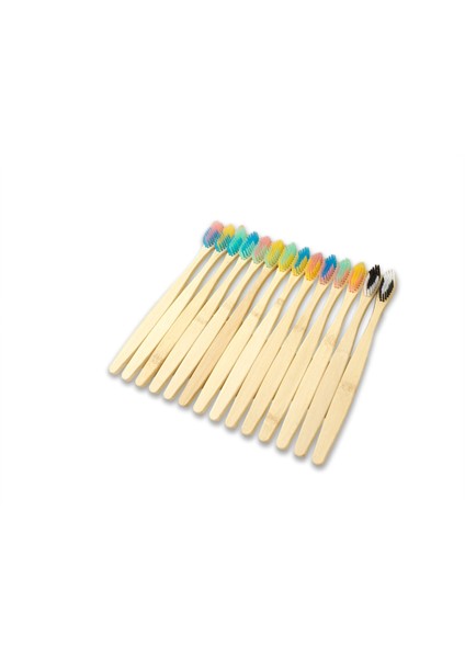 5/10 Adet Renkli Yumuşak Kıllar Bambu Diş Fırçası, Doğal Çevre Dostu Biyobozunur Kömür Ahşap Diş Fırçaları (Yurt Dışından) modelleri