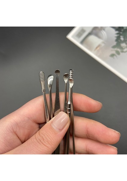 [sıcak] 6 Adet/takım Kulak Kiri Toplayıcı Paslanmaz Çelik Kulak Tıkacı Balmumu Sökücü Küret Kulak Temizleme Çubuğu Temizleyici Kulak Temizleyici Kaşık Bakımı Kulak Temizleme Aracı (Yurt Dışından) fırsatları