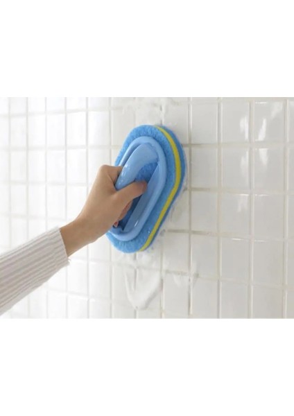 Mutfak Alet Banyo Tuvalet Cam Duvar Temizleme Banyo Fırçası Plastik Saplı Dokumasız Kumaş Temiz Fırçalar Bulaşık Yıkama Fırçası (Yurt Dışından)