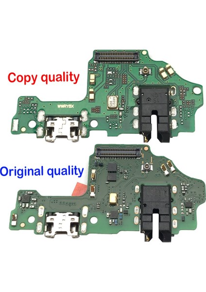 Orijinal Mikro Yuva Konnektörü Kurulu USB Şarj Portu Flex Kablo Değiştirme Huawei Onur Için 8x USB Kartı HONOR8X Için (Yurt Dışından)