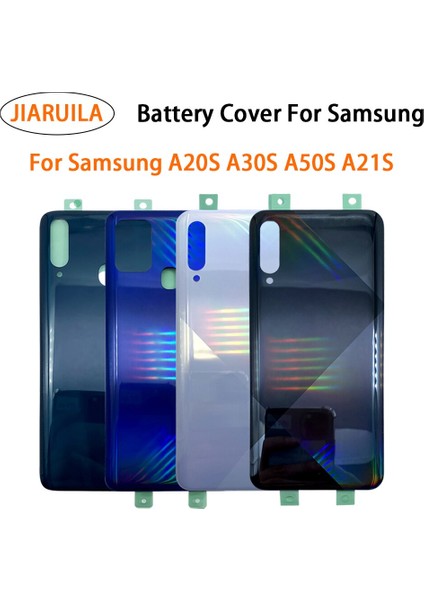Yeni Samsung A20S A30S A50S A21S Pil Arka Kapak 3D Cam Panel Arka Kapı Cam Konut Case Telefon Tamir (Yurt Dışından)