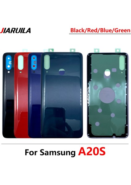 Yeni Samsung A20S A30S A50S A21S Pil Arka Kapak 3D Cam Panel Arka Kapı Cam Konut Case Telefon Tamir (Yurt Dışından)