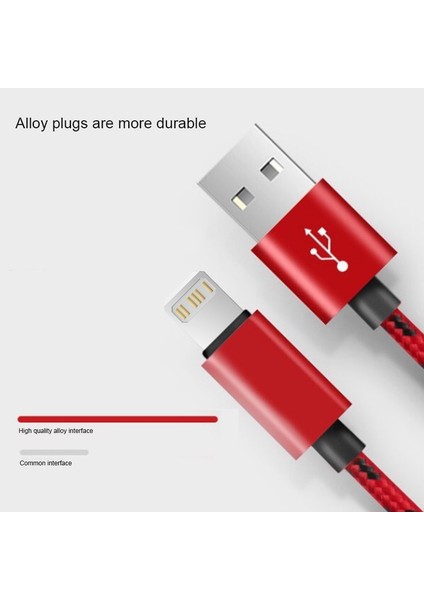 Hızlı Şarj USB Şarj Aleti Kablosu iPhone 11 12 13 Pro Max Xs x 6 6s 7 8 Artı Se2 Apple iPad Köken Kurşun Veri Uzun Tel Kablosu 3 M (Yurt Dışından)