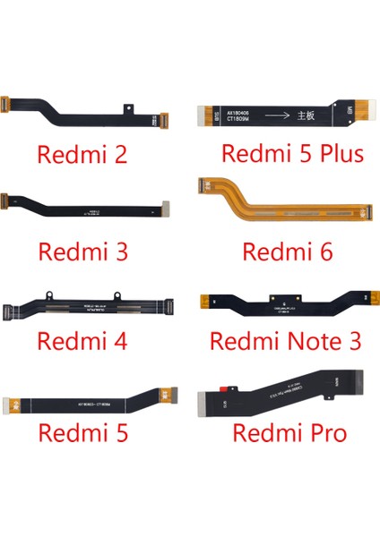 Yeni Ana Anakart Xiaomi Redmi Için 2 3 4 5 Artı 6 4x / 4A/3S/5A LCD Ekran Konektörü Şerit Kablo Kablosu (Yurt Dışından)
