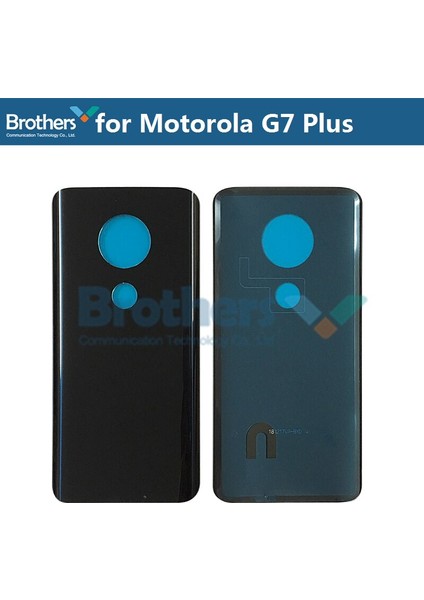 Pil Konut Motorola Moto G7 Artı Arka Kapak Pil Kapı Moto G7 Artı Arka Kılıf Konut Telefon Değiştirme Yeni Üst (Yurt Dışından)
