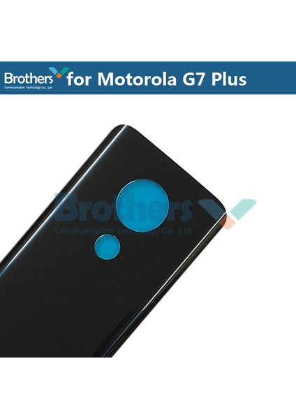 Pil Konut Motorola Moto G7 Artı Arka Kapak Pil Kapı Moto G7 Artı Arka Kılıf Konut Telefon Değiştirme Yeni Üst (Yurt Dışından)