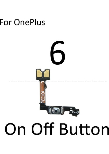 100% Yeni Ses Düğmesi Güç Anahtarı Açık Kapalı Anahtar Şerit Flex Kablo Oneplus 3 3t 5 5t 6 6t 9r Yedek Parçalar (Yurt Dışından)
