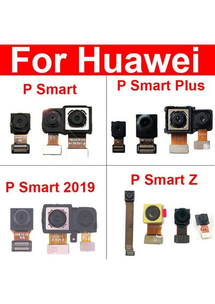 Ön Kamera Arka Arka Kamera Huawei P Smart Plus 2019 P Smart Z Ana Ön Bakan Kamera Modülü Flex Kablo Değiştirme (Yurt Dışından)