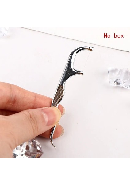 1 Takım Paslanmaz Çelik Kürdan Kutusu ile Diş Ipi Yeniden Kullanılabilir Diş Ipi Tutucu (Yurt Dışından) fiyatları